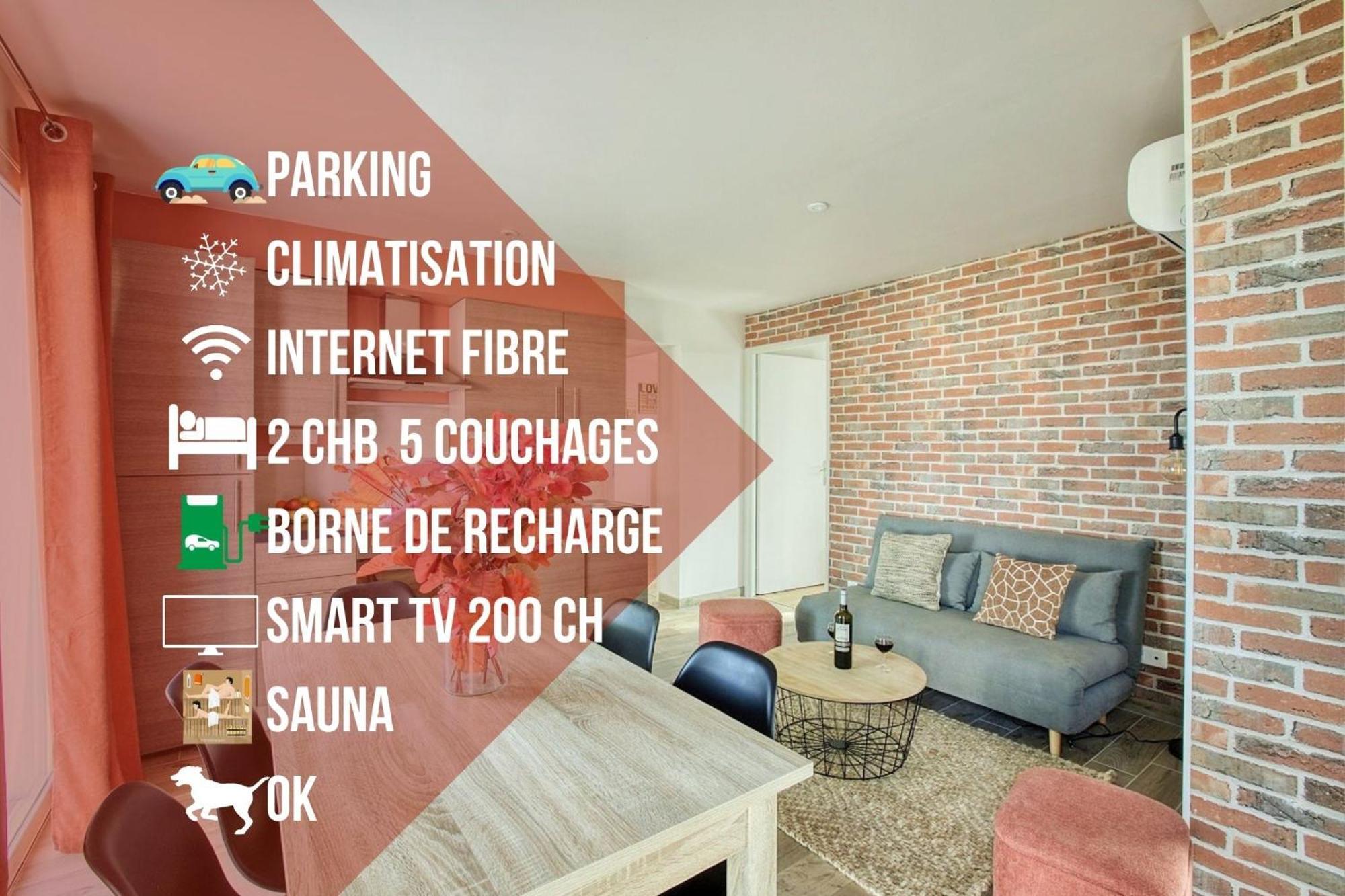 Le Cottage Nature Vigne Rouge Sauna Gaillac Entre Albi-Toulouse & Les Cottages Du Tarn 布朗斯 外观 照片