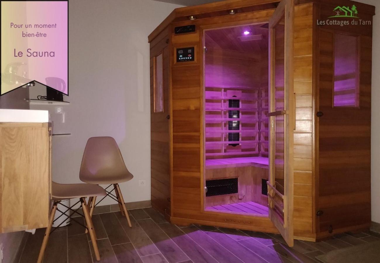 Le Cottage Nature Vigne Rouge Sauna Gaillac Entre Albi-Toulouse & Les Cottages Du Tarn 布朗斯 外观 照片