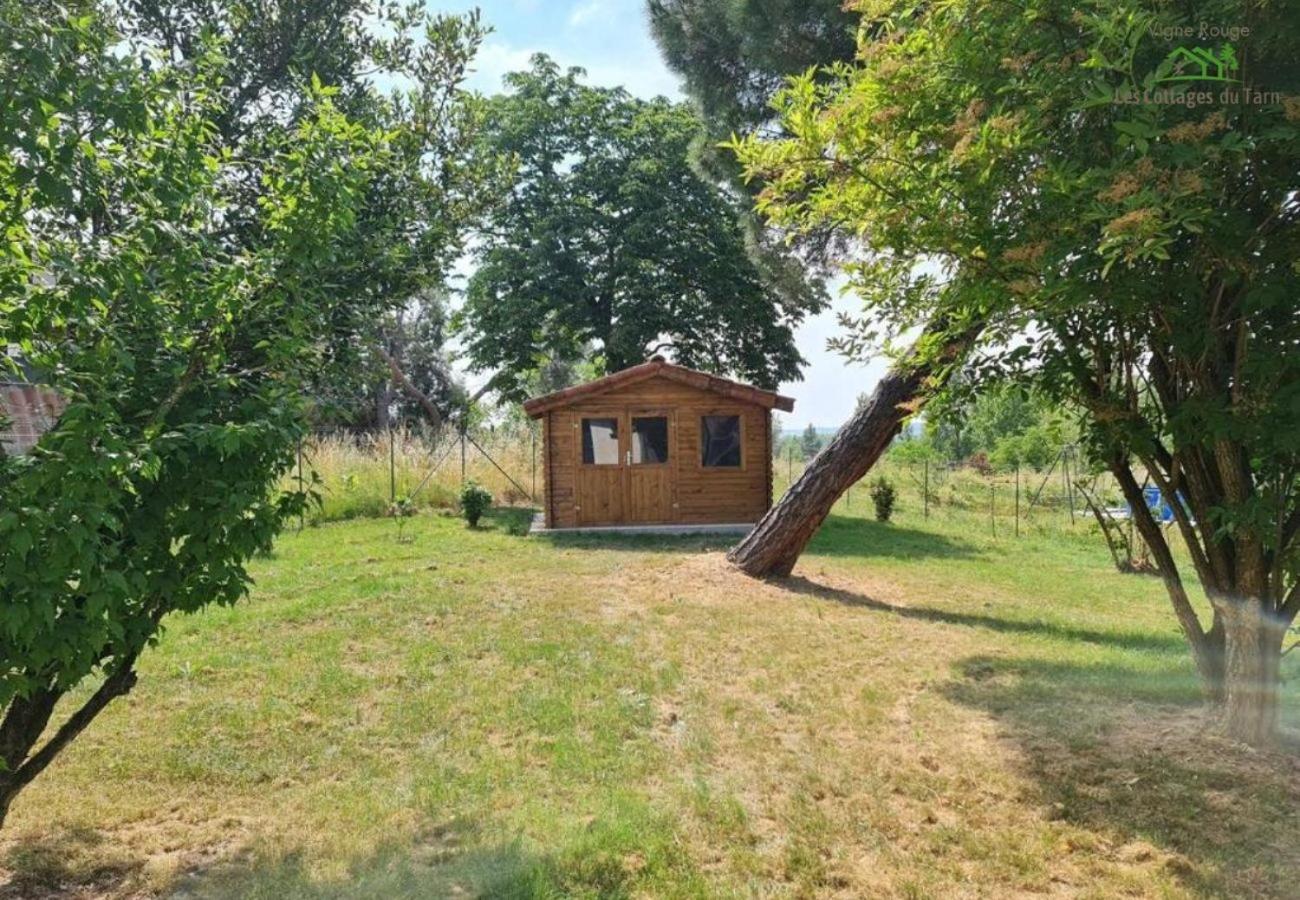 Le Cottage Nature Vigne Rouge Sauna Gaillac Entre Albi-Toulouse & Les Cottages Du Tarn 布朗斯 外观 照片