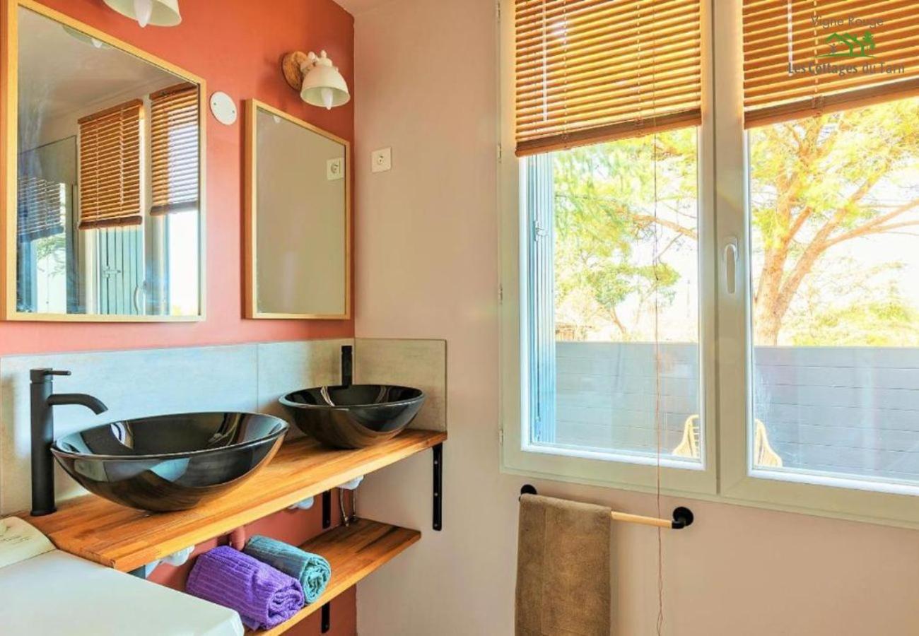 Le Cottage Nature Vigne Rouge Sauna Gaillac Entre Albi-Toulouse & Les Cottages Du Tarn 布朗斯 外观 照片