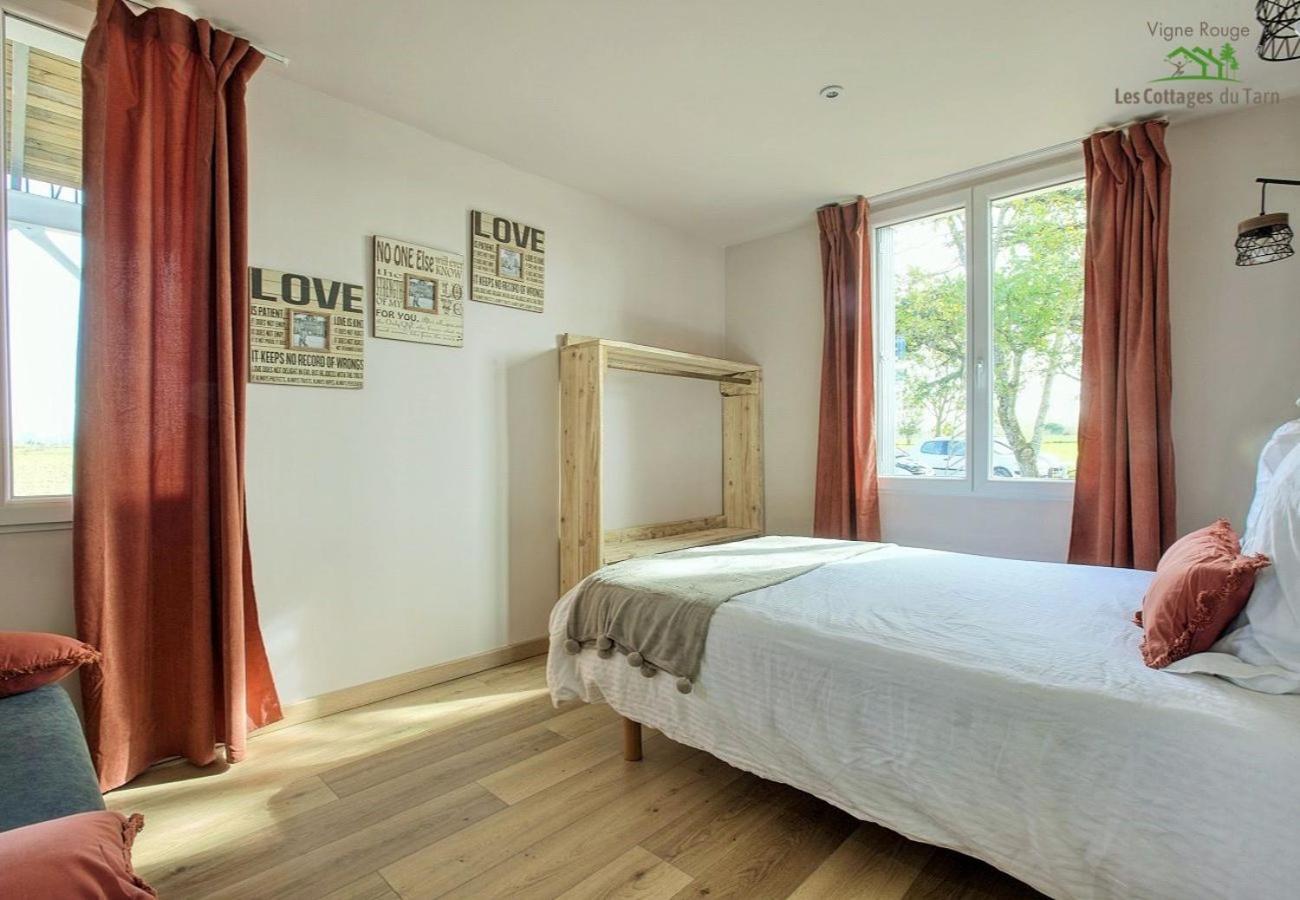 Le Cottage Nature Vigne Rouge Sauna Gaillac Entre Albi-Toulouse & Les Cottages Du Tarn 布朗斯 外观 照片