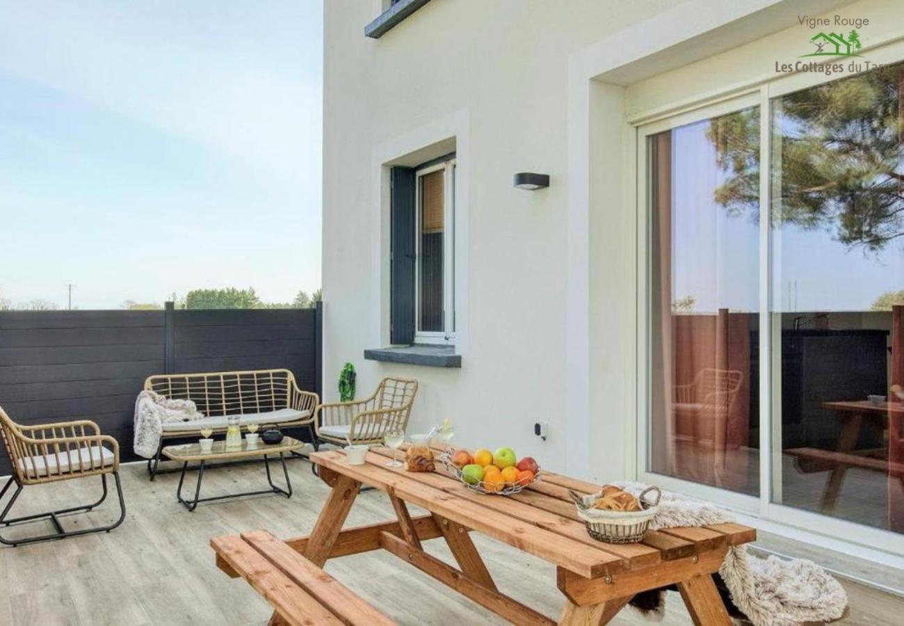 Le Cottage Nature Vigne Rouge Sauna Gaillac Entre Albi-Toulouse & Les Cottages Du Tarn 布朗斯 外观 照片